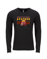 Nogales AZ HS Cheer Stamp - Tri-Blend Long Sleeve