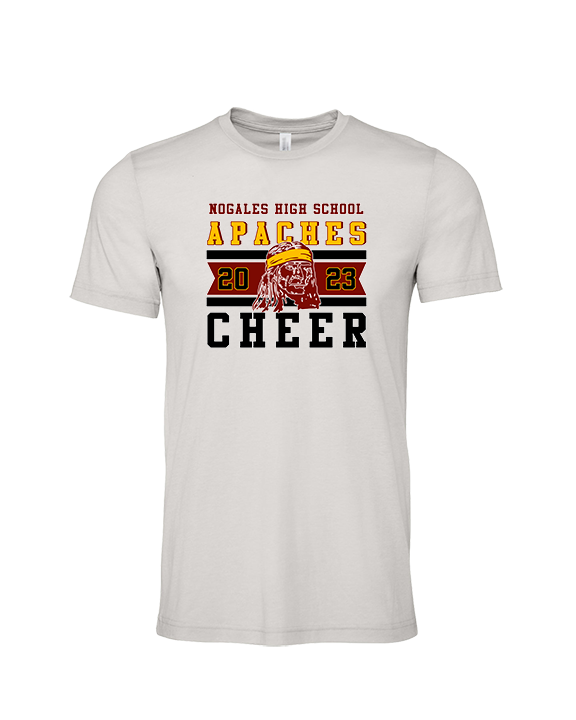 Nogales AZ HS Cheer Stamp - Tri-Blend Shirt