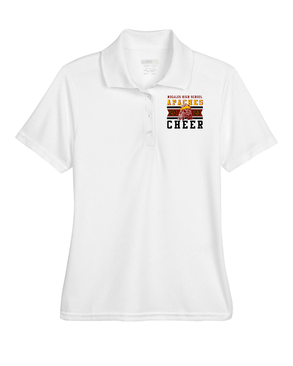 Nogales AZ HS Cheer Stamp - Womens Polo
