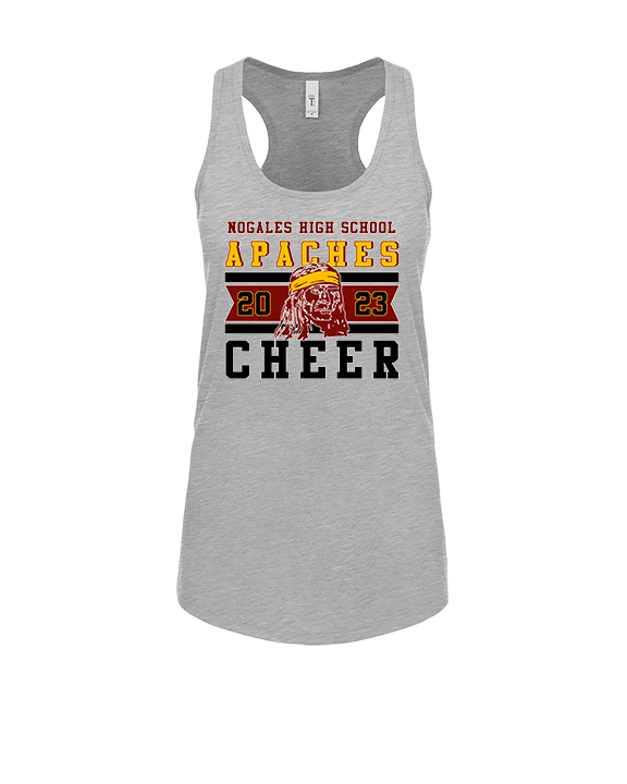 Nogales AZ HS Cheer Stamp - Womens Tank Top