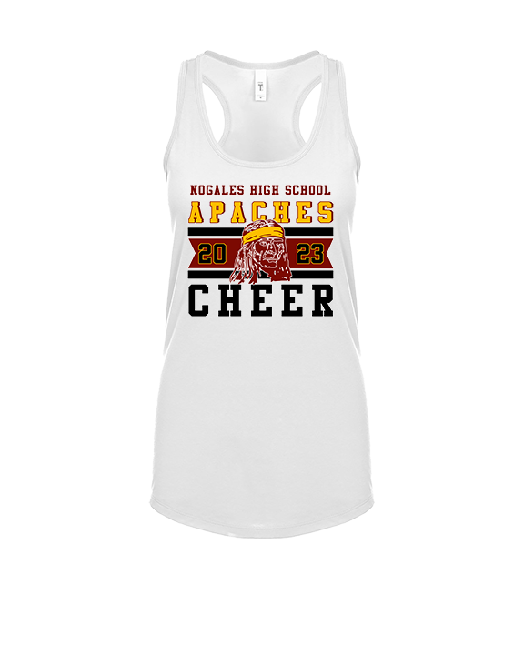 Nogales AZ HS Cheer Stamp - Womens Tank Top