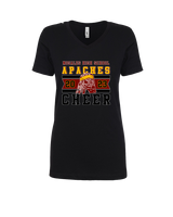 Nogales AZ HS Cheer Stamp - Womens Vneck