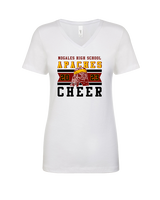 Nogales AZ HS Cheer Stamp - Womens Vneck