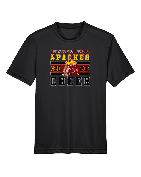 Nogales AZ HS Cheer Stamp - Youth Performance Shirt