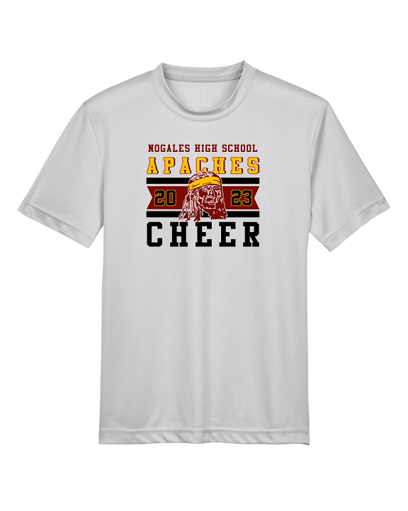 Nogales AZ HS Cheer Stamp - Youth Performance Shirt