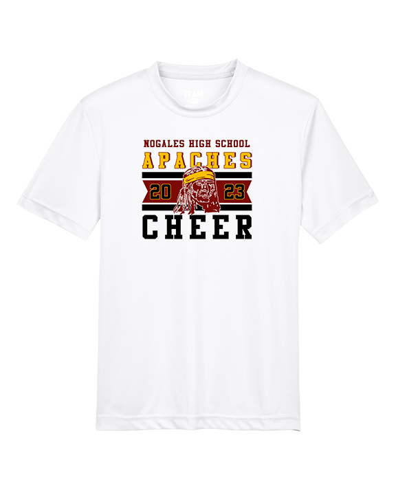 Nogales AZ HS Cheer Stamp - Youth Performance Shirt