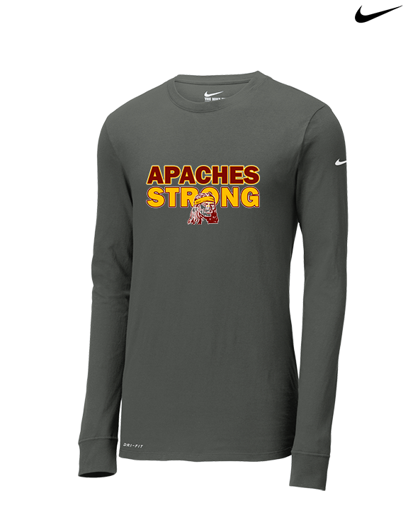 Nogales AZ HS Cheer Strong - Mens Nike Longsleeve