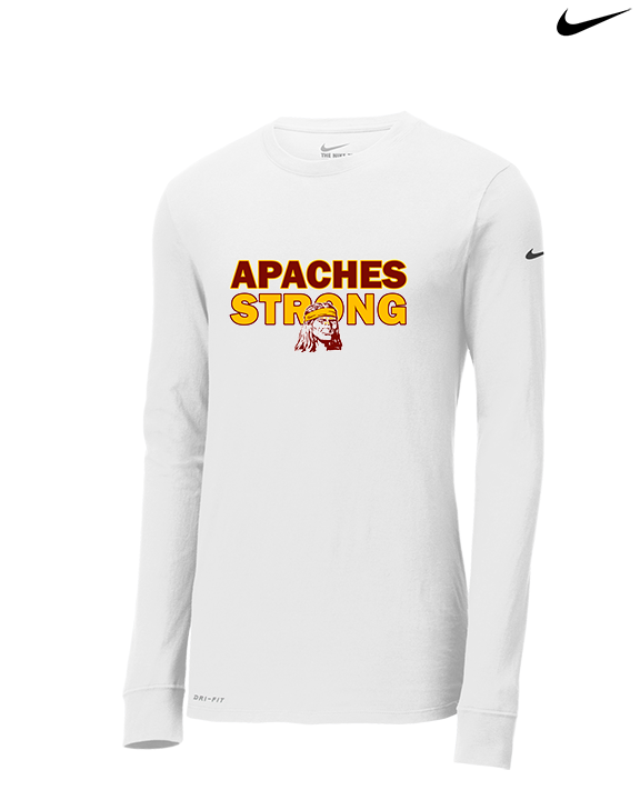 Nogales AZ HS Cheer Strong - Mens Nike Longsleeve