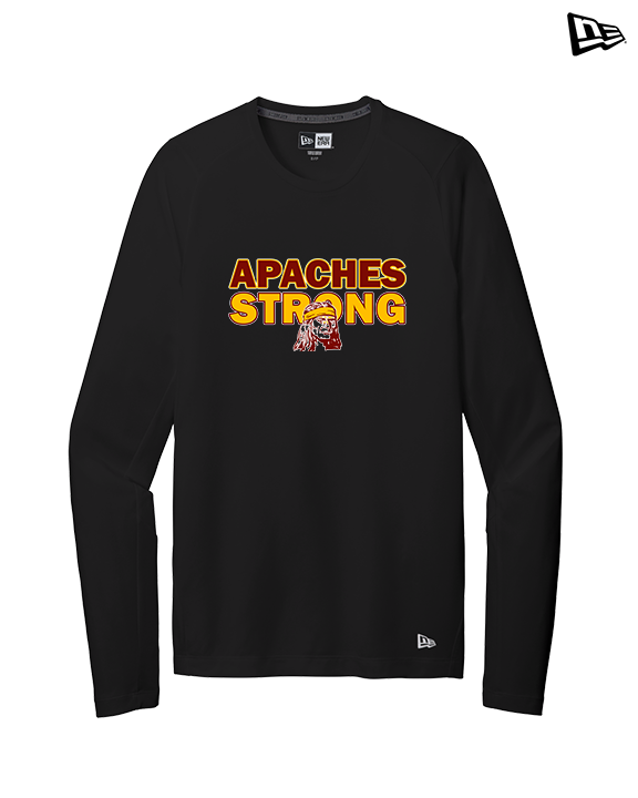 Nogales AZ HS Cheer Strong - New Era Performance Long Sleeve