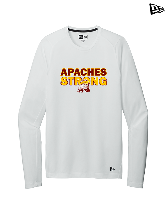 Nogales AZ HS Cheer Strong - New Era Performance Long Sleeve