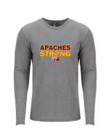 Nogales AZ HS Cheer Strong - Tri-Blend Long Sleeve