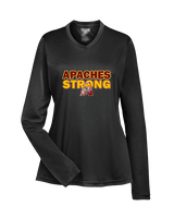 Nogales AZ HS Cheer Strong - Womens Performance Longsleeve