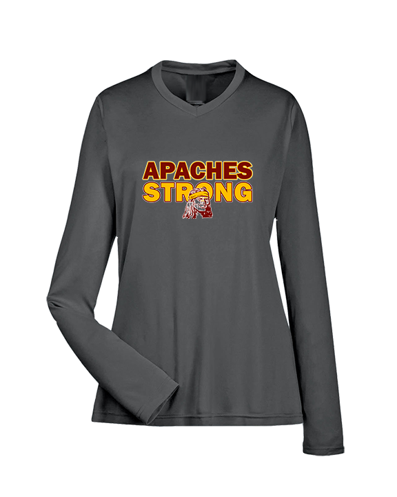 Nogales AZ HS Cheer Strong - Womens Performance Longsleeve