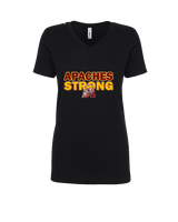 Nogales AZ HS Cheer Strong - Womens Vneck