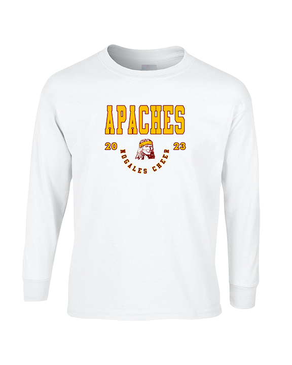 Nogales AZ HS Cheer Swoop - Cotton Longsleeve