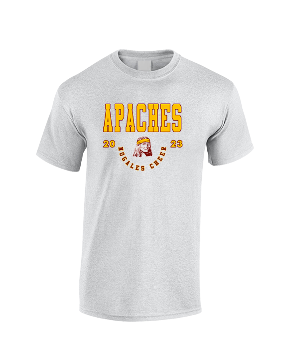 Nogales AZ HS Cheer Swoop - Cotton T-Shirt