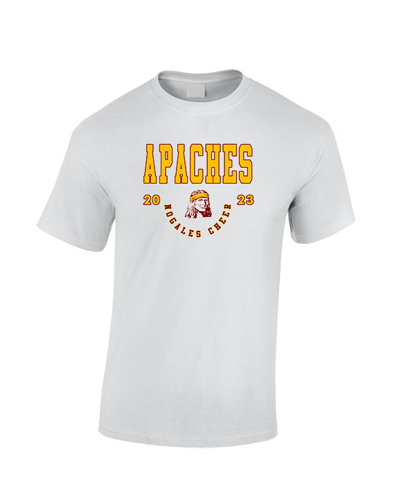 Nogales AZ HS Cheer Swoop - Cotton T-Shirt