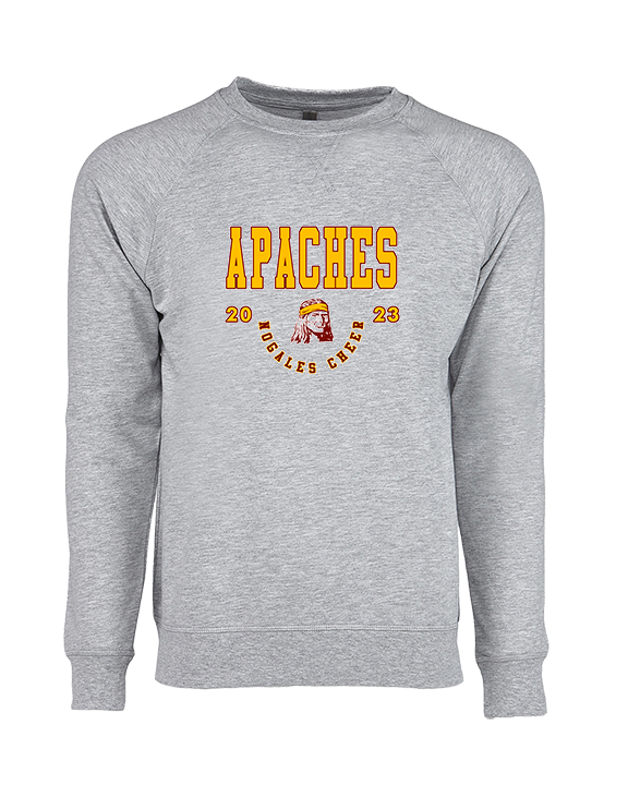 Nogales AZ HS Cheer Swoop - Crewneck Sweatshirt