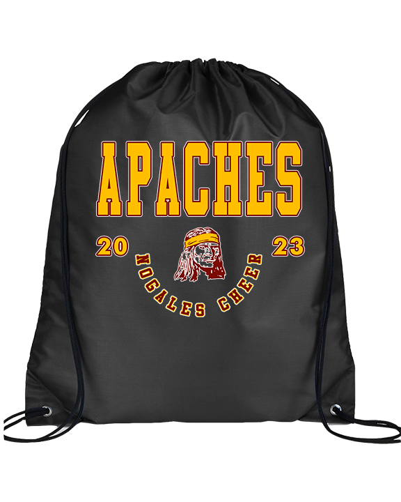 Nogales AZ HS Cheer Swoop - Drawstring Bag