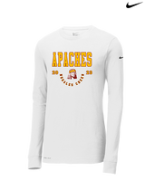 Nogales AZ HS Cheer Swoop - Mens Nike Longsleeve