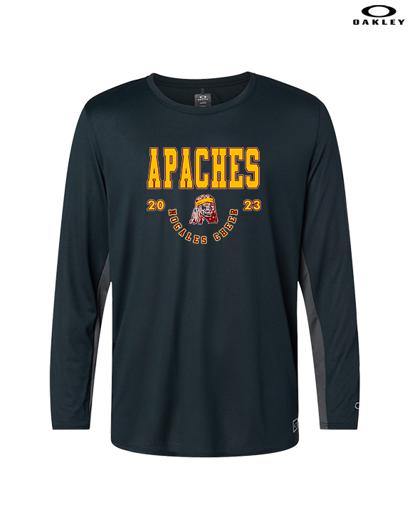 Nogales AZ HS Cheer Swoop - Mens Oakley Longsleeve