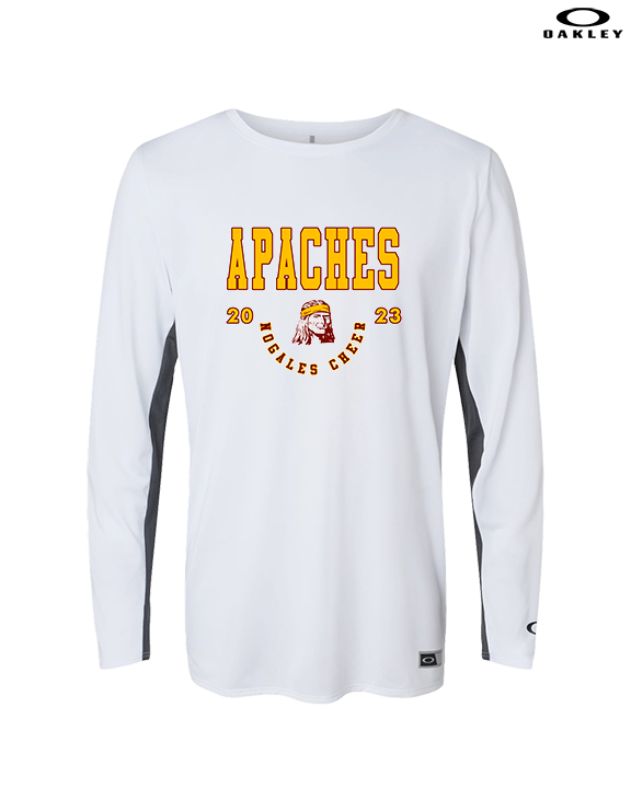 Nogales AZ HS Cheer Swoop - Mens Oakley Longsleeve