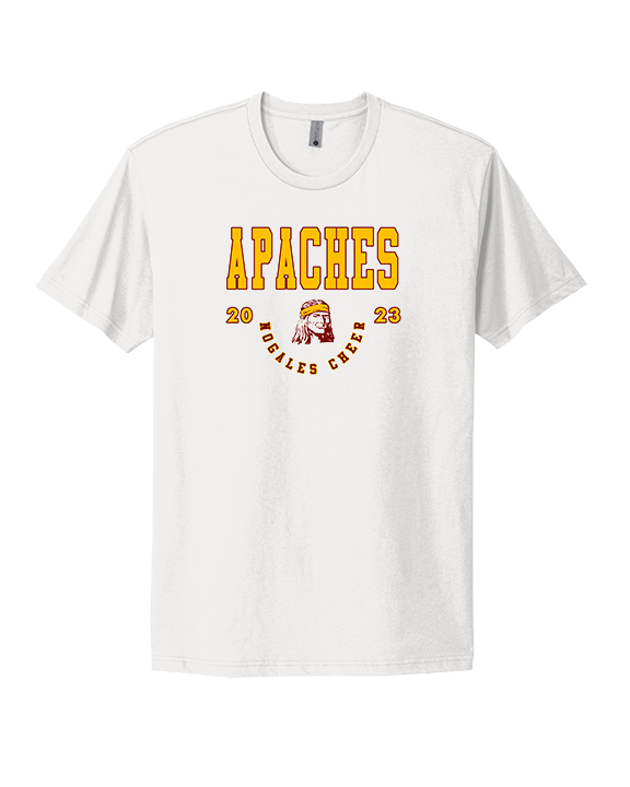 Nogales AZ HS Cheer Swoop - Mens Select Cotton T-Shirt
