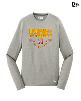 Nogales AZ HS Cheer Swoop - New Era Performance Long Sleeve