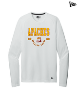 Nogales AZ HS Cheer Swoop - New Era Performance Long Sleeve