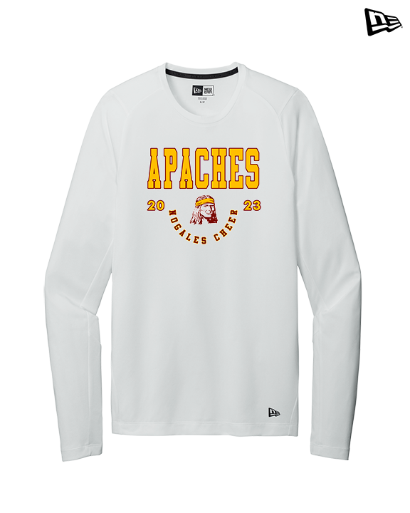 Nogales AZ HS Cheer Swoop - New Era Performance Long Sleeve
