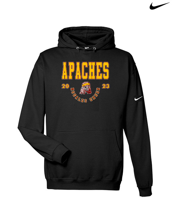 Nogales AZ HS Cheer Swoop - Nike Club Fleece Hoodie