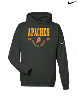Nogales AZ HS Cheer Swoop - Nike Club Fleece Hoodie