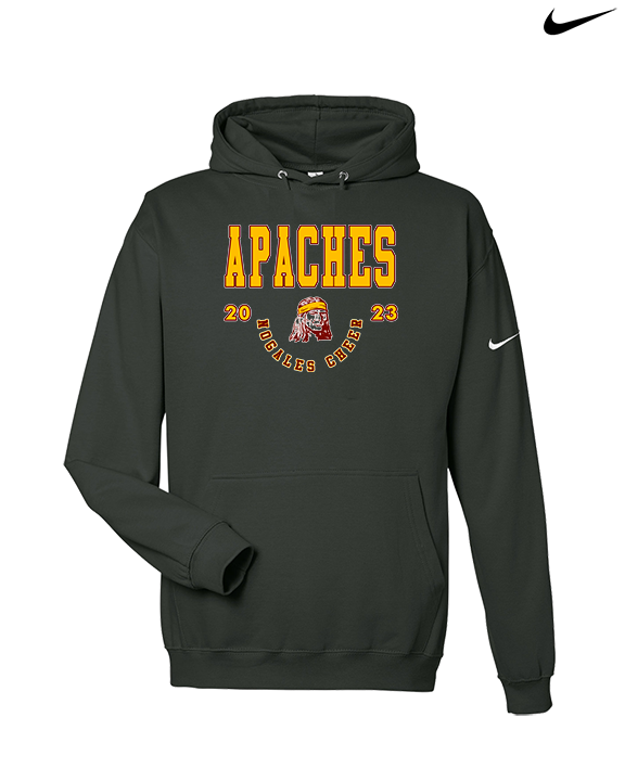 Nogales AZ HS Cheer Swoop - Nike Club Fleece Hoodie