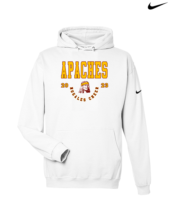 Nogales AZ HS Cheer Swoop - Nike Club Fleece Hoodie