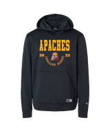 Nogales AZ HS Cheer Swoop - Oakley Performance Hoodie