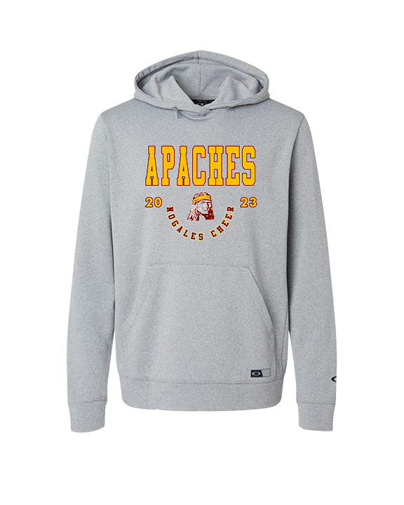Nogales AZ HS Cheer Swoop - Oakley Performance Hoodie