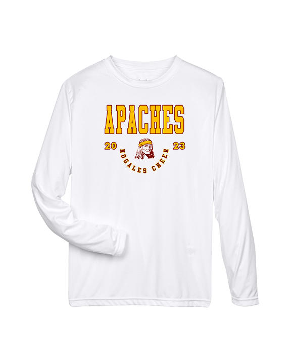 Nogales AZ HS Cheer Swoop - Performance Longsleeve