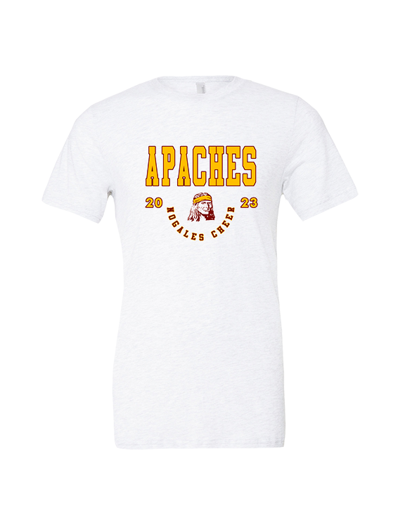 Nogales AZ HS Cheer Swoop - Tri-Blend Shirt