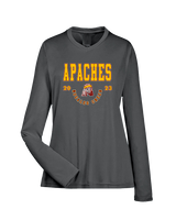 Nogales AZ HS Cheer Swoop - Womens Performance Longsleeve