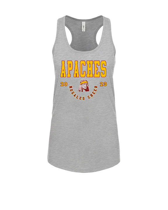 Nogales AZ HS Cheer Swoop - Womens Tank Top