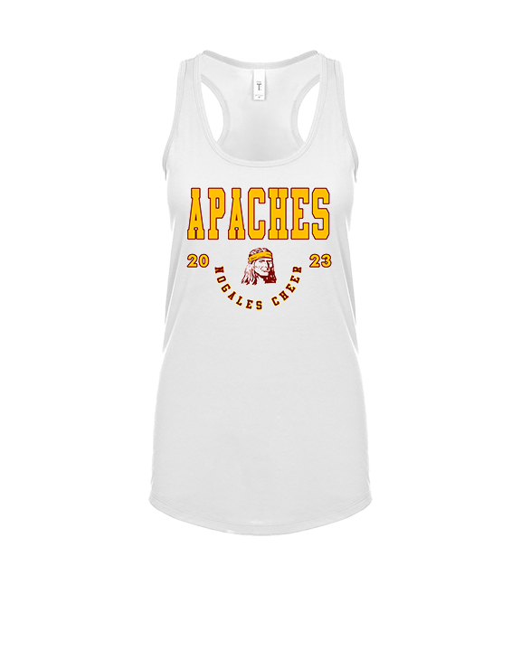 Nogales AZ HS Cheer Swoop - Womens Tank Top