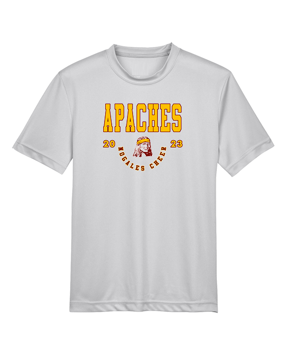 Nogales AZ HS Cheer Swoop - Youth Performance Shirt