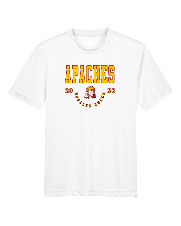 Nogales AZ HS Cheer Swoop - Youth Performance Shirt