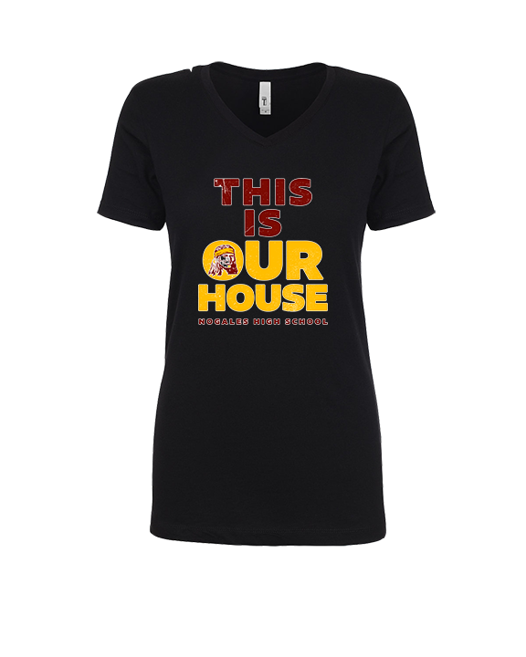 Nogales AZ HS Cheer TIOH - Womens Vneck