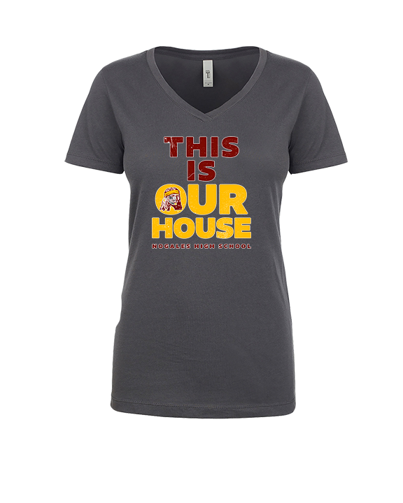 Nogales AZ HS Cheer TIOH - Womens Vneck