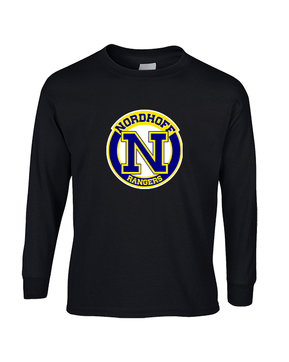 Nordhoff HS Football Additional logo - Cotton Longsleeve