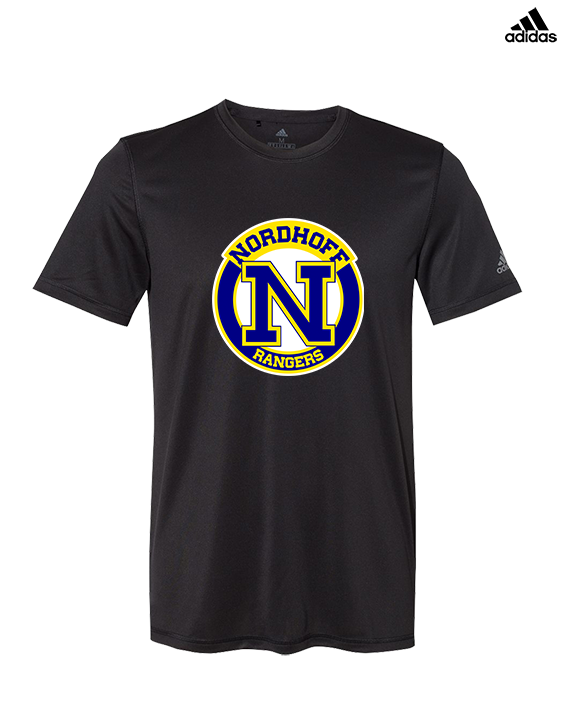Nordhoff HS Football Additional logo - Mens Adidas Performance Shirt
