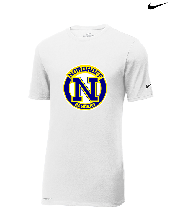 Nordhoff HS Football Additional logo - Mens Nike Cotton Poly Tee