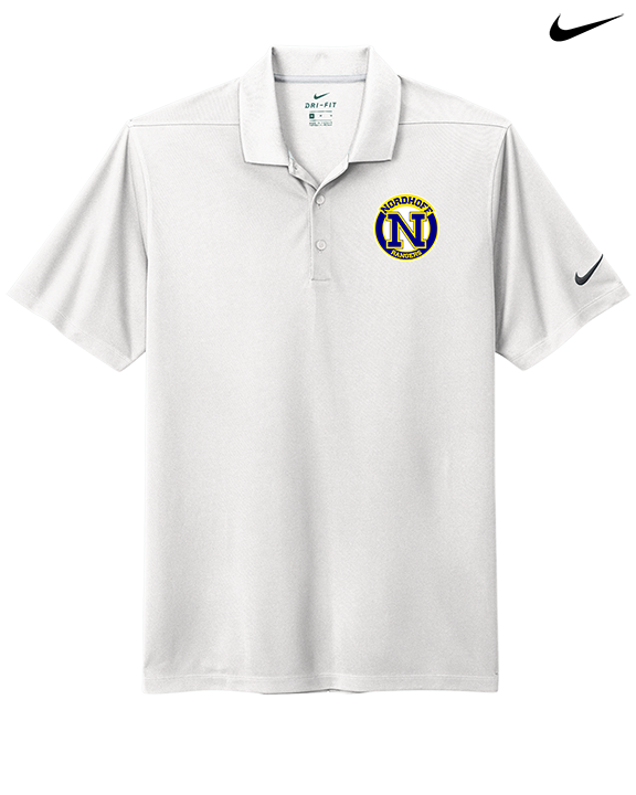 Nordhoff HS Football Additional logo - Nike Polo