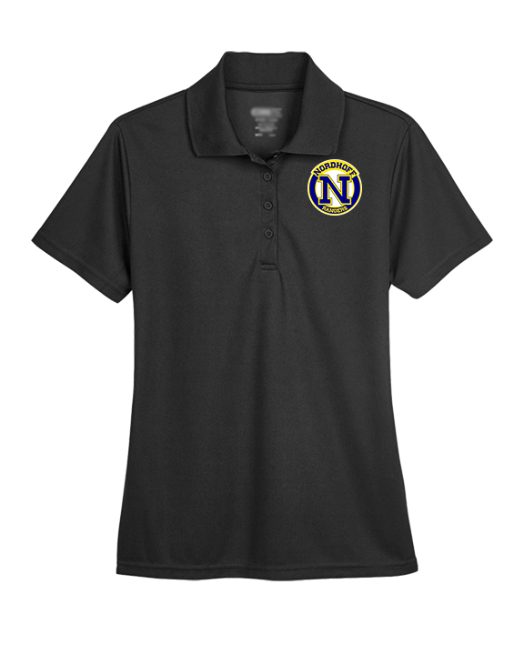 Nordhoff HS Football Additional logo - Womens Polo